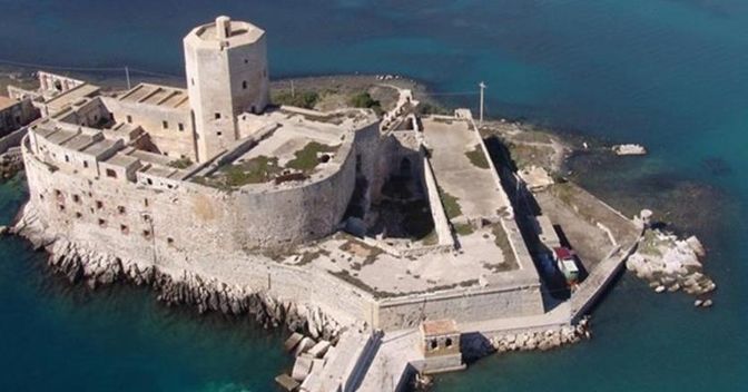 Il Castello della Colombaia di Trapani è uno dei nuovi beni del bando del Demanio