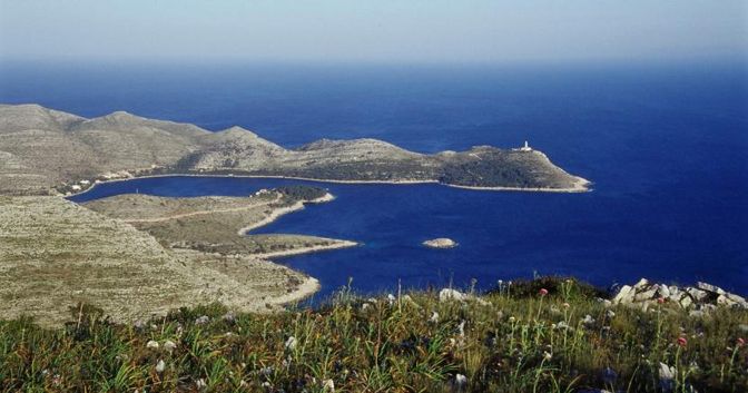 Uno scorcio dell’isola di Lastovo, in Croazia