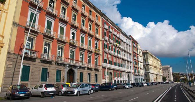 Via Caracciolo a Napoli (Marka)