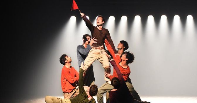 Lo spettacolo “Uprising”. Foto: Regina Brocke