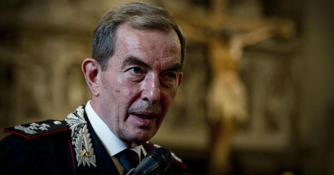 Il comandante generale dell'Arma dei Carabinieri, generale Leonardo Gallitelli