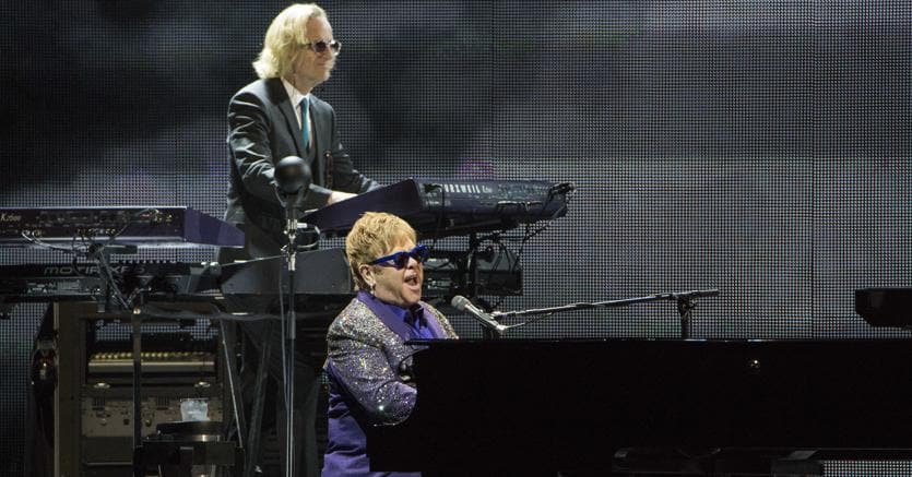 Elton John in concerto (Olycom)