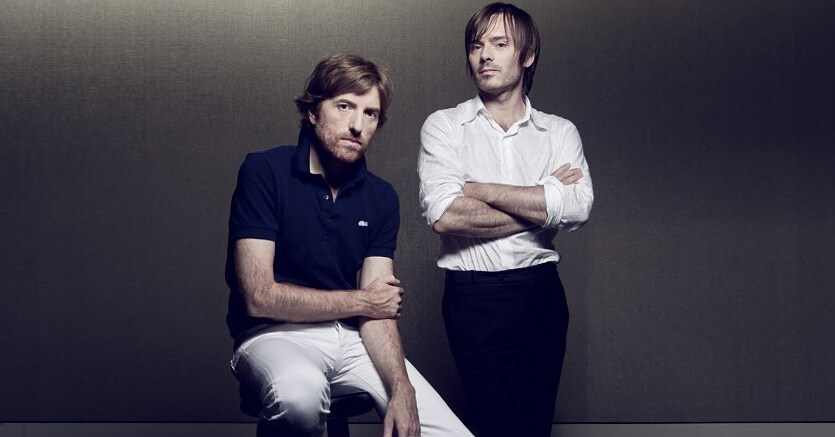 Il duo degli Air, composto da Nicolas Godin e Jean-Benoit Dunckel