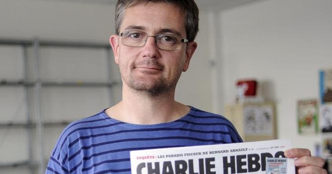 Stephane Charbonnier, direttore del giornale satirico ''CharlieHebdo” 