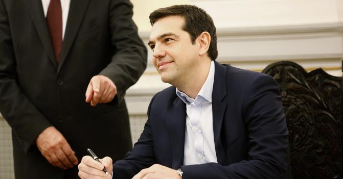 Il nuovo Primo ministro greco Alexis Tsipras (Reuters)