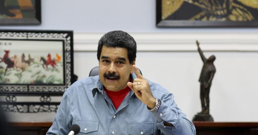 Il presidente del Venezuela Nicolas Maduro
