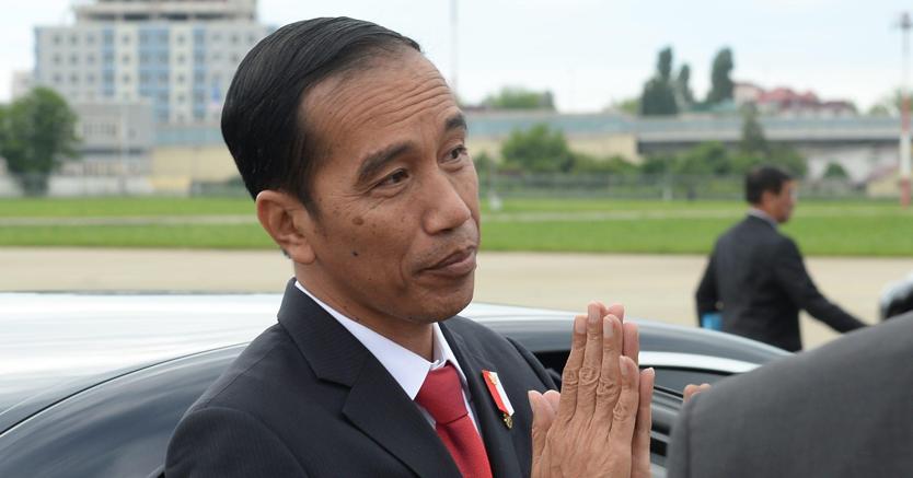 Il presidente indonesiano, Joko Widodo (Epa)