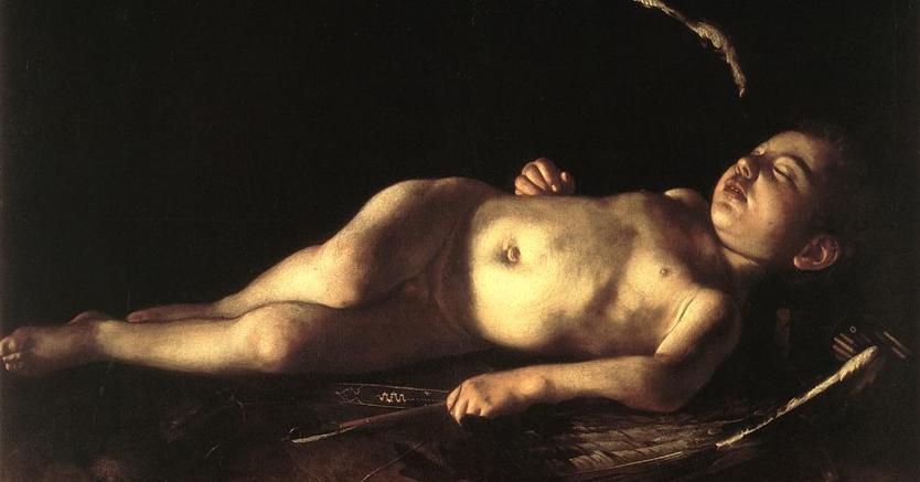Caravaggio, Amorino dormiente