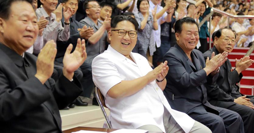 Il leader nordcoreano Kim Jong-Un. (Afp)