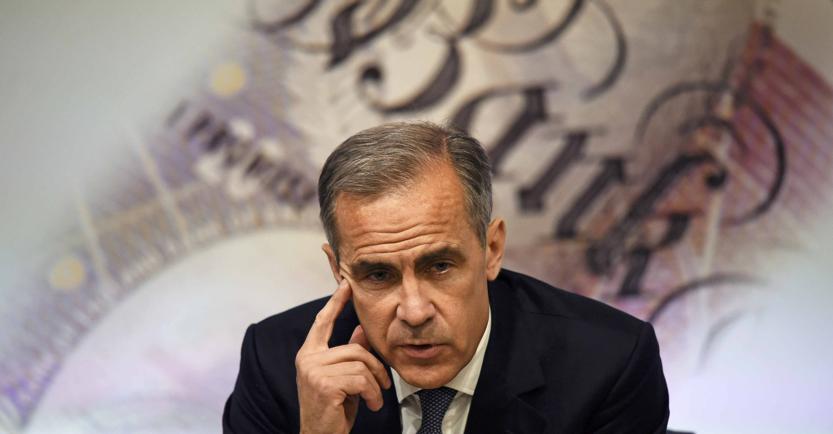 Il governatore della Bank of England, Mark Carney