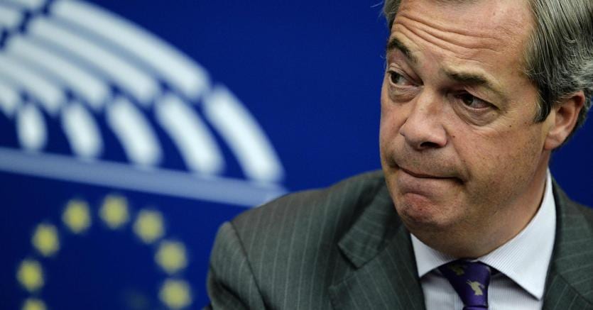 Nigel Farage, leader dimissionario dell’Ukip