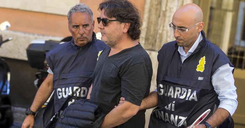 L’arresto di Stefano Ricucci (Ansa)