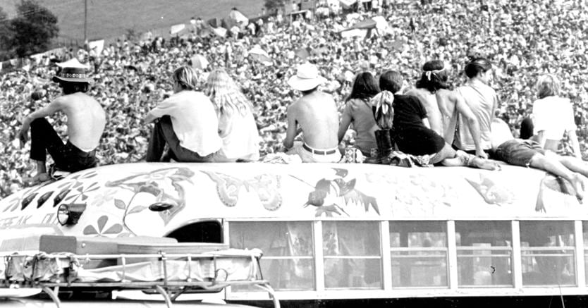 Woodstock, 1970. (Olycom)