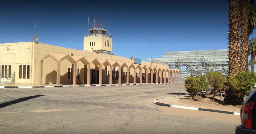 L’aeroporto di Ghat, nel sud della Libia