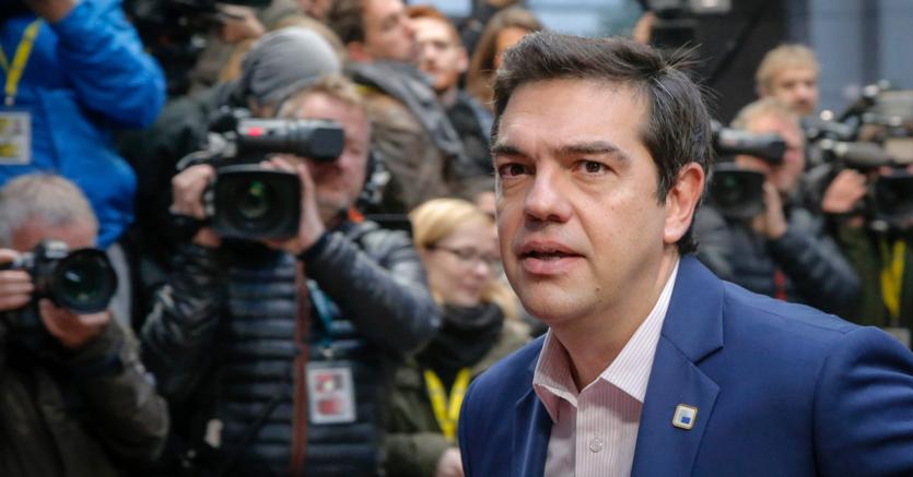 Il premier greco Alexis Tsipras (Afp)
