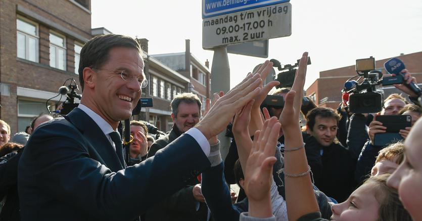 Il premier olandese Mark Rutte  (Afp)