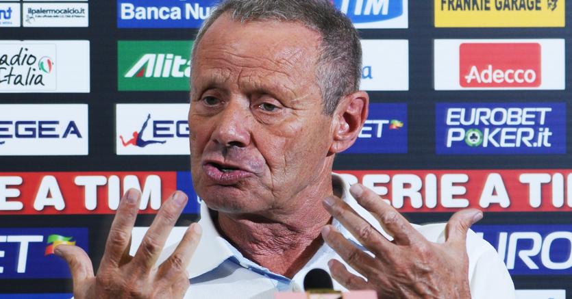 Maurizio Zamparini, patron del Palermo calcio (Ansa)