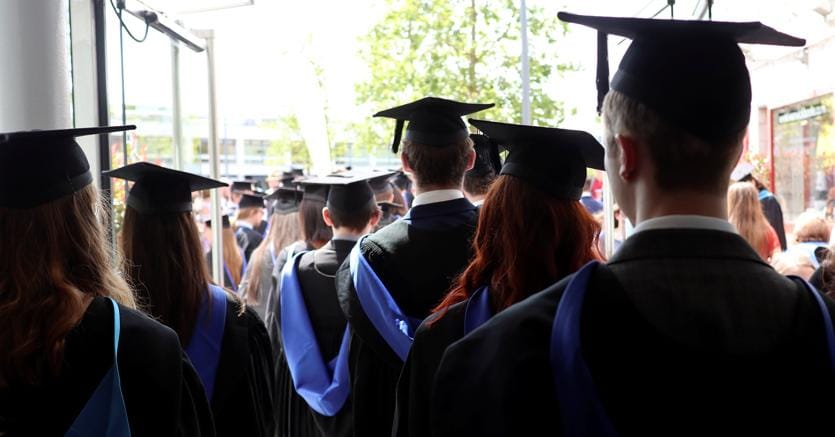 Cerimonia di laurea alla Warwick University (Reuters)