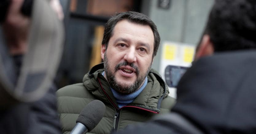 Il segretario della Lega Matteo Salvini (foto Reuters)