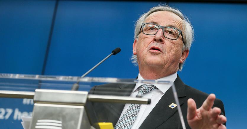 Il presidente della Commissione Ue, Jean-Claude Juncker