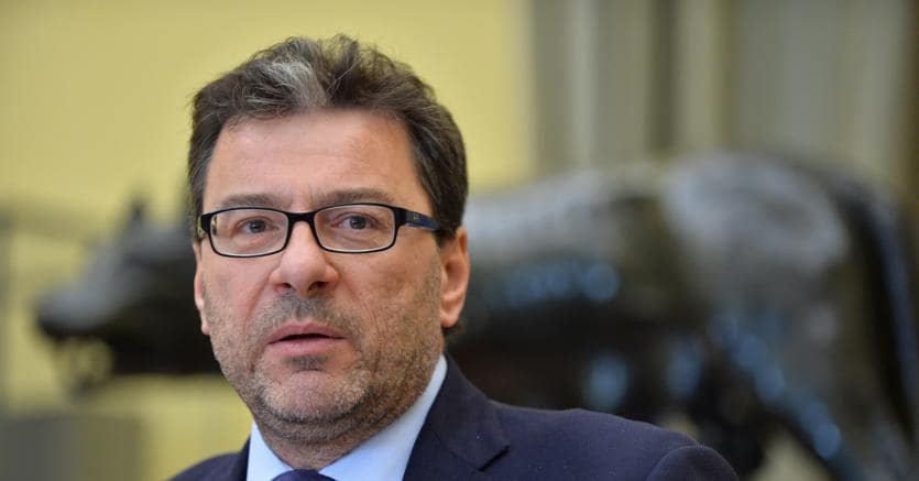 Giancarlo Giorgetti, capogruppo alla Camera della Lega e fedelissimo di Matteo Salvini