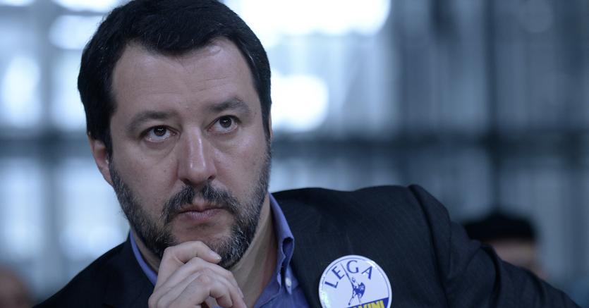 Il segretario federale della Lega Matteo Salvini (imagoeconomica)