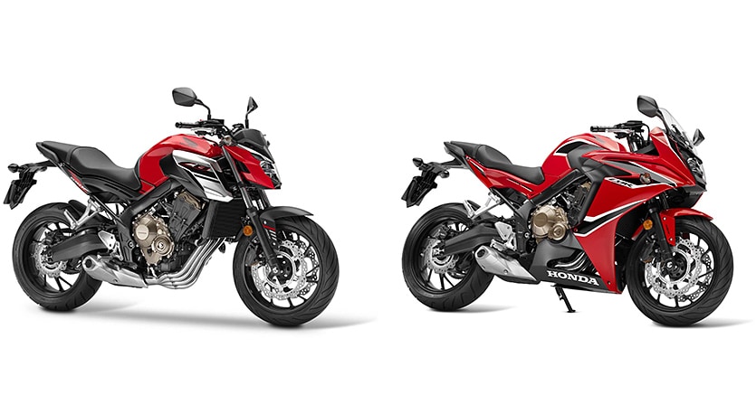 Honda CB650F e CBR650F