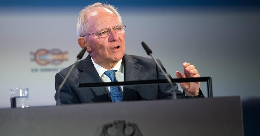 Il ministro delle Finanze tedesco Wolfgang Schaeuble (Epa)