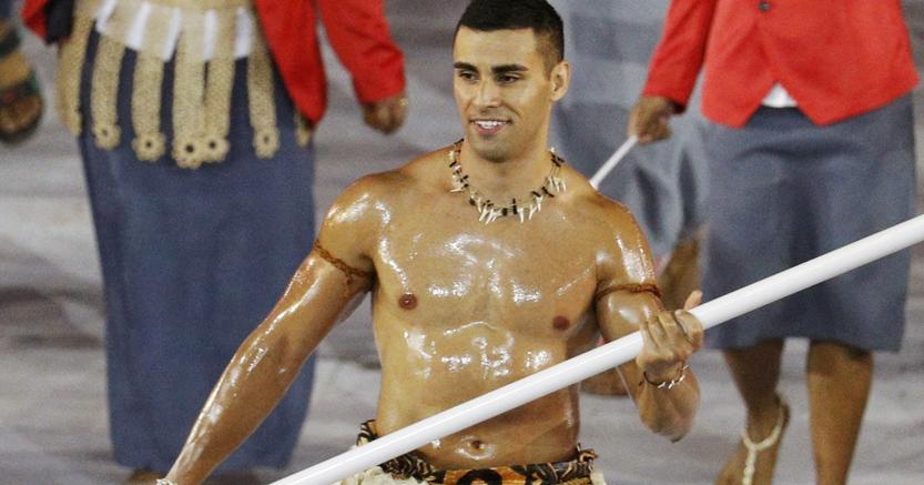 Il lottatore di Tonga, Pita Taukatofua (Reuters)