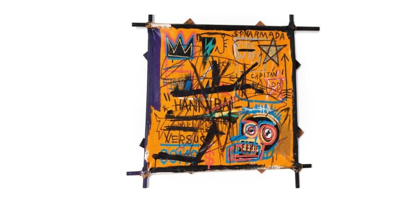 Jean-Michel Basquiat - HANNIBAL, Stima 3.500.000—4.500.000  - Aggiudicato per 10.565.000 