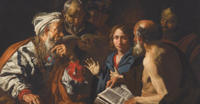 Matthias Stomer - Christ disputing with the doctors - estimate: 1,000,000 - 1,500,000 $ - price realised: 2,650,000 $