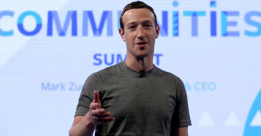 Mark Zuckerberg, ceo di Facebook (Ap)