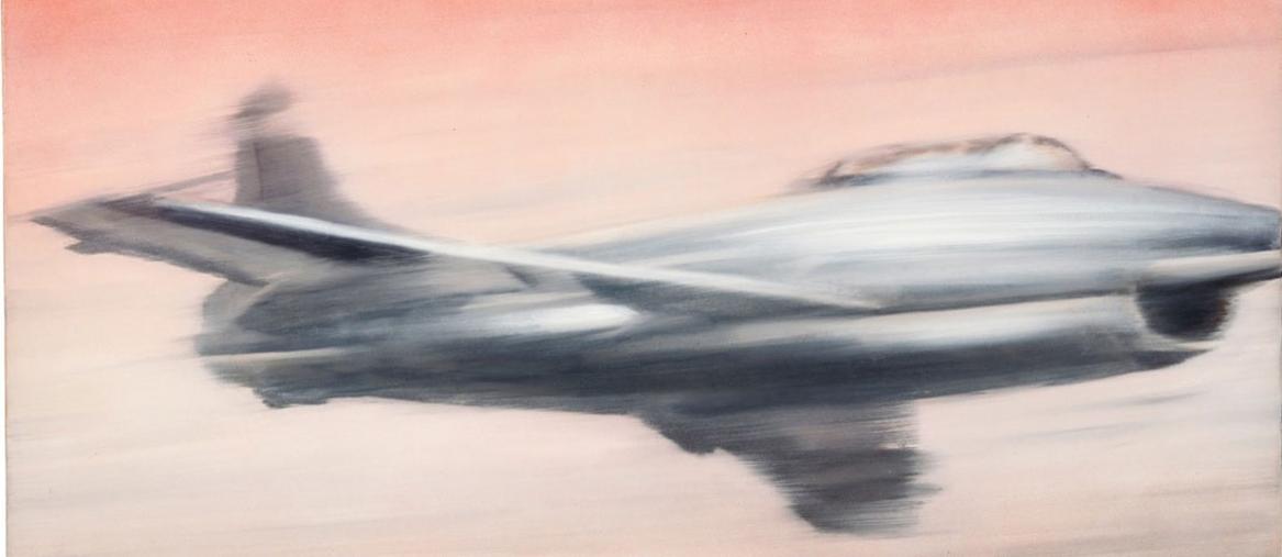 Gerhard Richter, Düsenjäger, 1963
