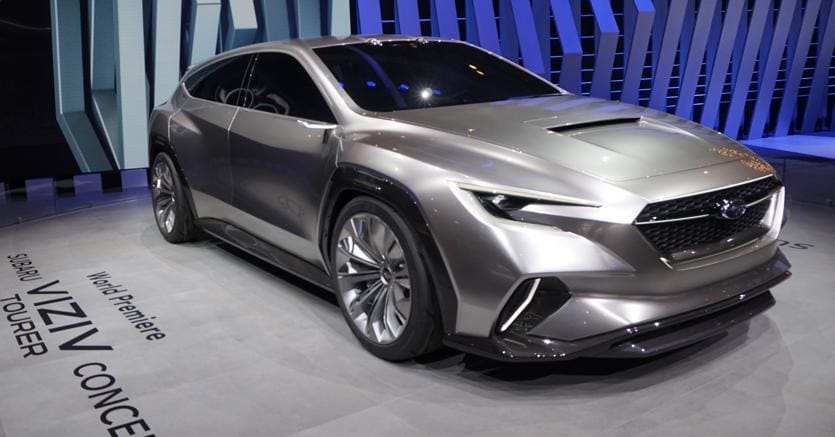 La futura Levorg. Nel concept  Subaru Vizir Tourer ci sono le possibili basi della nuova familiare del brand giapponese. Sotto al cofano il classico boxer e la trazione  integrale permanente