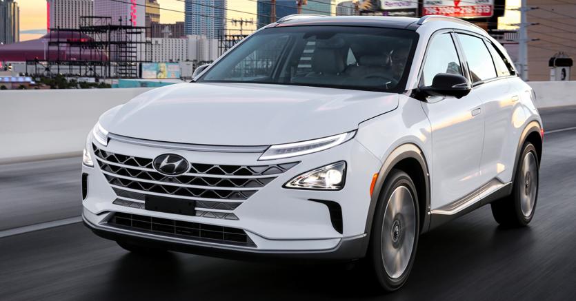 Innovazione e tradizione. Hyundai Nexo,  suv con fuel cell a idrogeno.