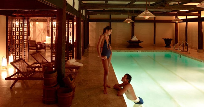 New York, la piscina del Greenwich Hotel di Robert De Niro a Tribeca