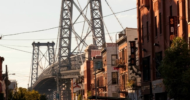 Veduta di Williamsburg, nel quartiere di Brooklyn (© NYC & Company/ Marley White)