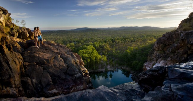 Kakadu Gunlom Pool, fonte d'acqua del  Kakadu National Park (ph Tourism NT)