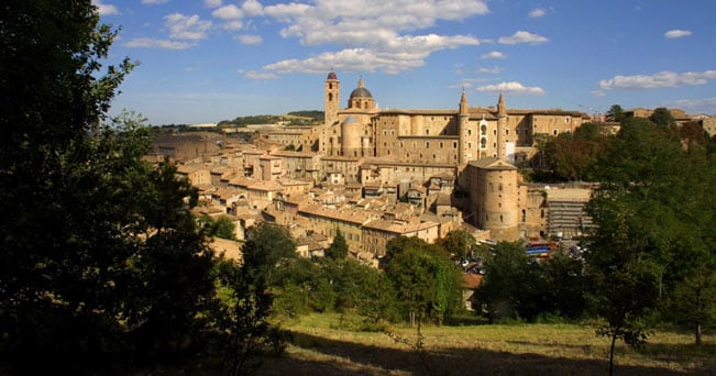 Veduta di Urbino (foto Milestone Media)