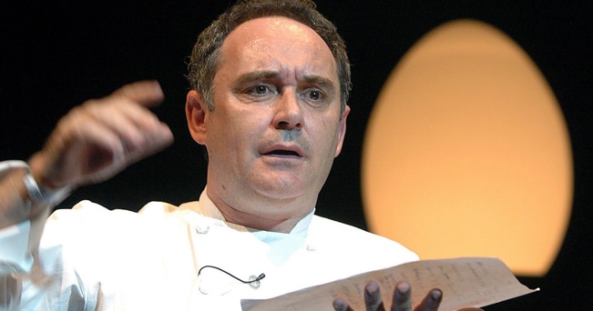 Lo chef Ferran Adri, inventore della cucina molecolare