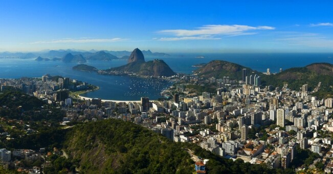 Veduta di Rio (foto Ente del turismo del Brasile)