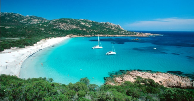 Nona posizione per Roccapina in Corsica (foto Milestone Media)