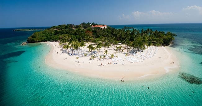 L'isola di Cayo Levantado (foto Ufficio del Turismo della Repubblica Dominicana)