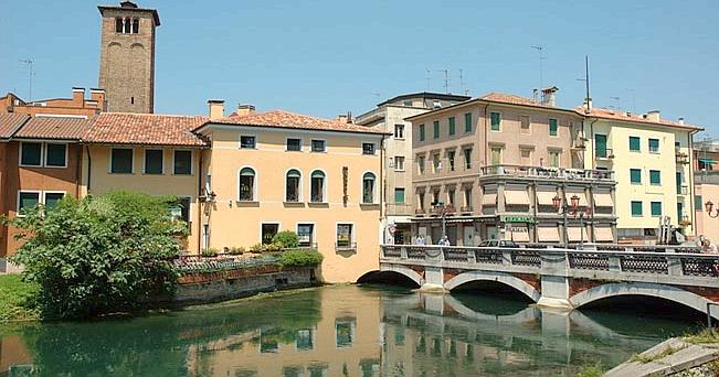 Treviso e il suo fiume Sile, simbolo della città