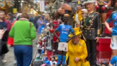 Napoli A San Gregorio Armeno Pronte Le Statuine Per Lo Scudetto