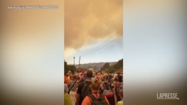 Grecia Enorme Incendio A Rodi Evacuati 2 Resort Il Sole 24 ORE