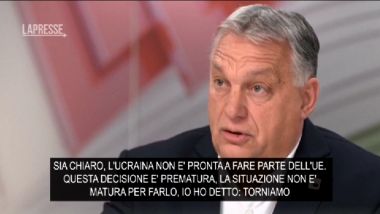 Ue Veto Di Orban Su Miliardi Di Aiuti All Ucraina Sua Adesione