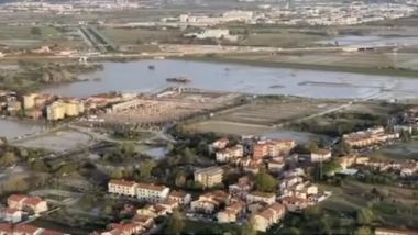 Alluvione In Toscana Le Immagini Di Campi Bisenzio Da Elicottero Il