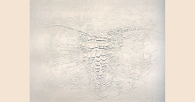 , 1971 di Alberto Burri,  acquaforte acquatinta - 67 x 96.5 cm 