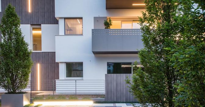 Il residence Vivo a Ponzano Veneto (Tv) disegnato da B+B Associati è all'avanguardia per la progettazione acustica grazie al sistema «box in box» 